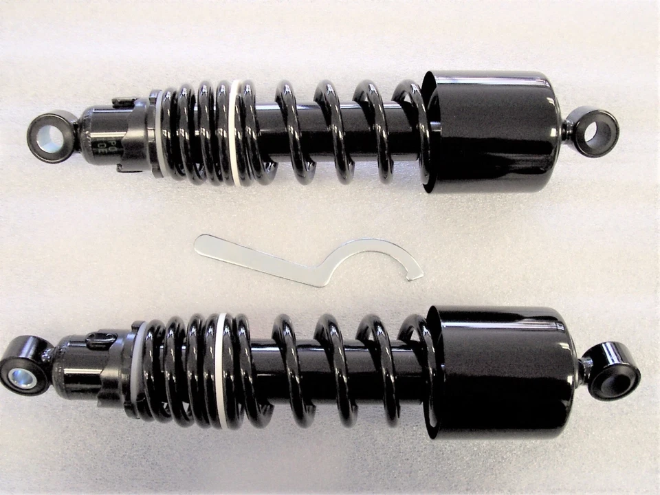 Honda VT1100 Shadow Ace Spirit Sabre Long 12.25" Black Shocks - Image 1 of 1