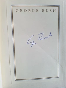 George H. W. Bush, ALL THE BEST, GEORGE BUSH *SIGNED* 1999 HCDJ 1ST ed. Like New - Picture 1 of 6