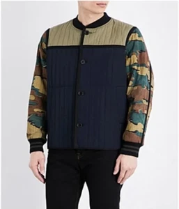 Dries Van Noten SS17 Vessel Camo Bomber Varsity Jacket Sz S - Picture 1 of 5