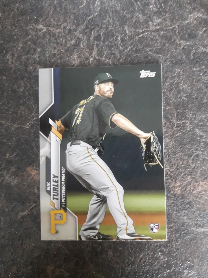 2020 Topps Update Series Rookie Nik Turley RC Card# U-112 - Image 1 of 2