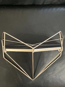 Black and Gold Diamond Shaped Shelf (NEW) - Picture 1 of 2