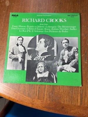 Richard Crooks- Arias From / Faust • Manon • Roméo E VIC-1464 Vinyl 12'' LP - Image 1 of 4