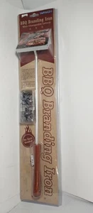 Hierro de marca de barbacoa letras cambiantes marca bistec hamburguesa equipos deportivos de fútbol - Imagen 1 de 10