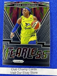 2021 #10 Arike Ogunbowale WNBA Panini Prizm Fearless Base Insert Wings - Picture 1 of 2