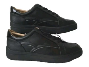 ROCKPORT MUJER Entrenadores TF NAVYA RETRO CI9675 NEGRO Talla UK 4 EU 37 NUEVO - Imagen 1 de 14