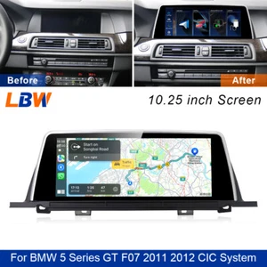 For BMW 5 Series GT F07 2011 2012 CIC System 10.25'' Touch Screen Stereo Radio - Picture 1 of 12