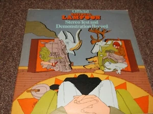 National Lampoon Official Stereo Test and Demonstration Record LP no booklet - Foto 1 di 3