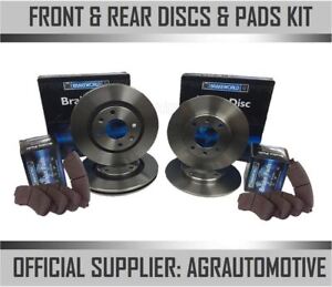 OEM SPEC FRONT + REAR DISCS AND PADS FOR PROTON SATRIA 1.6 2000-07