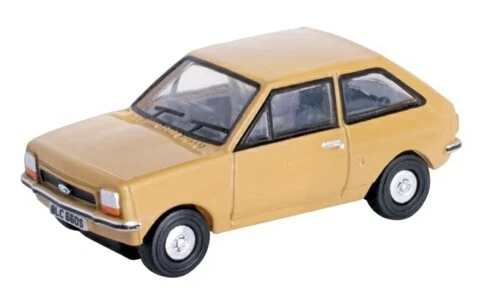 OXFORD N GAUGE FORD FIESTA MK1 NEVADA BEIGE NFF002 - Image 1 of 1