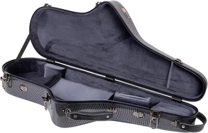 Estuche compuesto de fibra de carbono Crossrock saxofón tenor regular negro CRF3000TSBK - Imagen 1 de 10