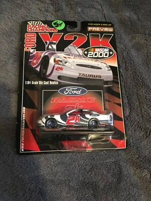 BRAND NEW Nascar 2000 Ford Taurus Y2K Die Cast FACTORY SEALED - Image 1 of 2