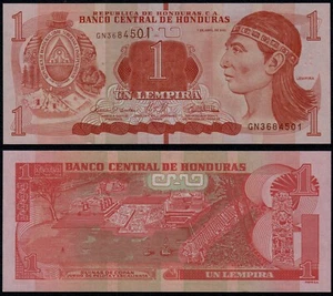 HONDURAS 1 LEMPIRA (P96e) 2022 UNC - Picture 1 of 1