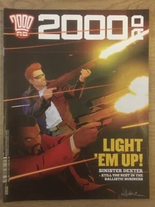 2000AD Comic - Judge Dredd - PROG 2022 - VF - Date 15/03/2017 - 00011 - Picture 1 of 10
