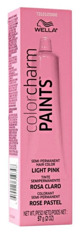WELLA COLOR CHARM PINTURAS TUBO ROSA CLARO 2 ONZAS Foto 1 de 1