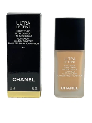 CHANEL COLOR ULTRA LE TEINT FLUIDE B20 Beige  Matt, Leuchtend Creme ‎28,3 g - Bild 1 von 4