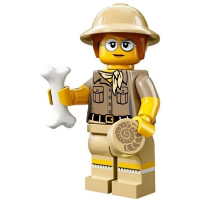 LEGO Series 13 Collectible Minifigures 71008 - Paleontologist (SEALED) - Image 1 of 2