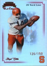 2008 Press Pass Legends Bowl Edition 20 Yard Line Red #49 Floyd Little /150