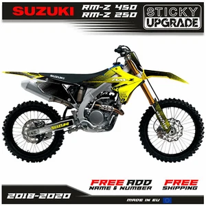 Suzuki RMZ 450 2018 2019 2020 Stickers Set RMZ 250 2019 2020 Decals Graphics Kit - Bild 1 von 8