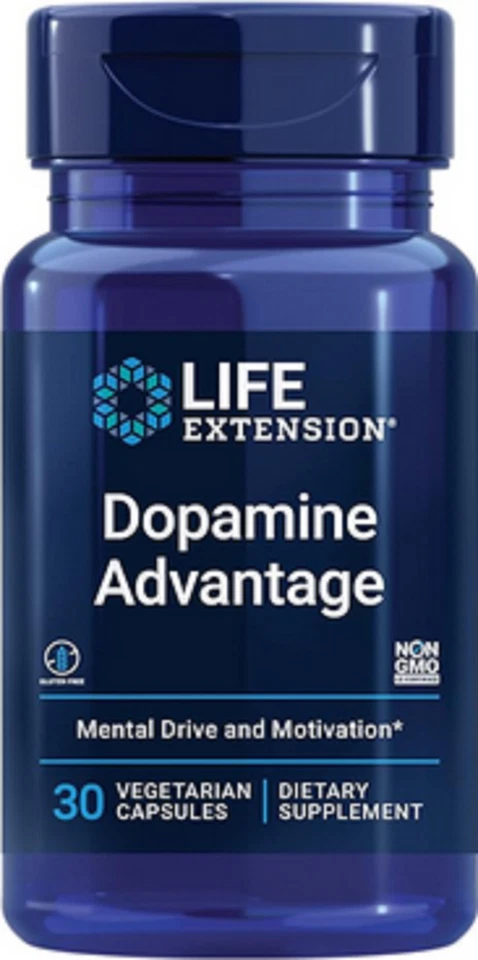 Life Extension Dopamine Advantage -Mental Drive & Motivation 30 Vcaps - Image 1 of 1