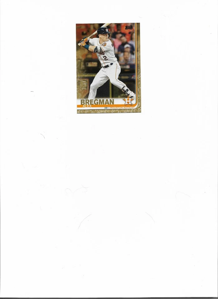 2019 Topps Baseball Series 2 Gold Parallel #'d to 2019 You Pick/Choose Card - Image 1 of 1