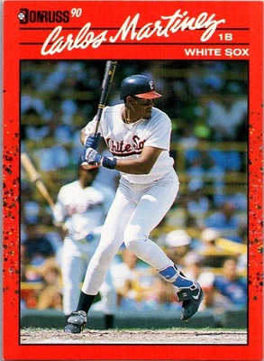 1990 Donruss Carlos Martinez Chicago White Sox #531 - Image 1 of 2