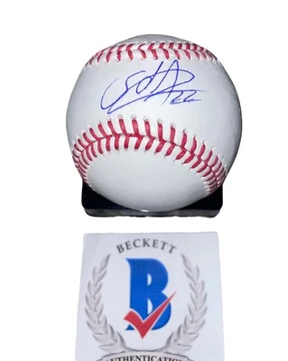 Sandy Alcantara Signed Baseball Autograph Auto Miami Marlins MLB Cy Young COA - Image 1 of 2