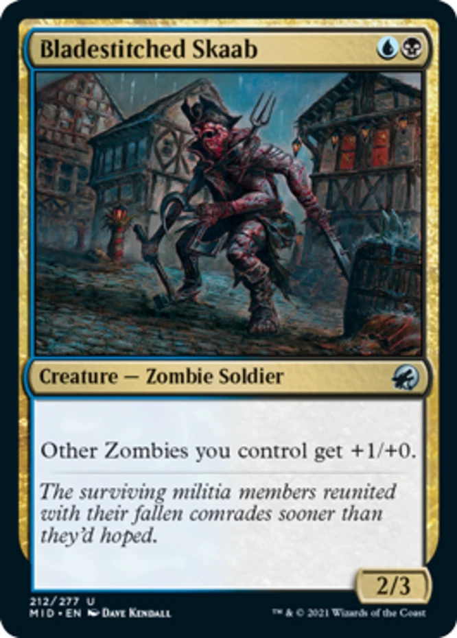 x1 Bladestitched Skaab - Innistrad: Midnight Hunt - NM - MTG - Image 1 of 1