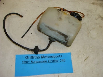 1981 KAWASAKI Drifter SA 340 оригинальный производитель масляный бак бутылка крышка резервуара впрыск впрыска - Изображение 1 из 4