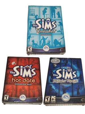 Sims PC Expansion Packs 2002-3 Unleashed, Hot Date, Makin Magic & Sims 2 Preview - Image 1 of 4