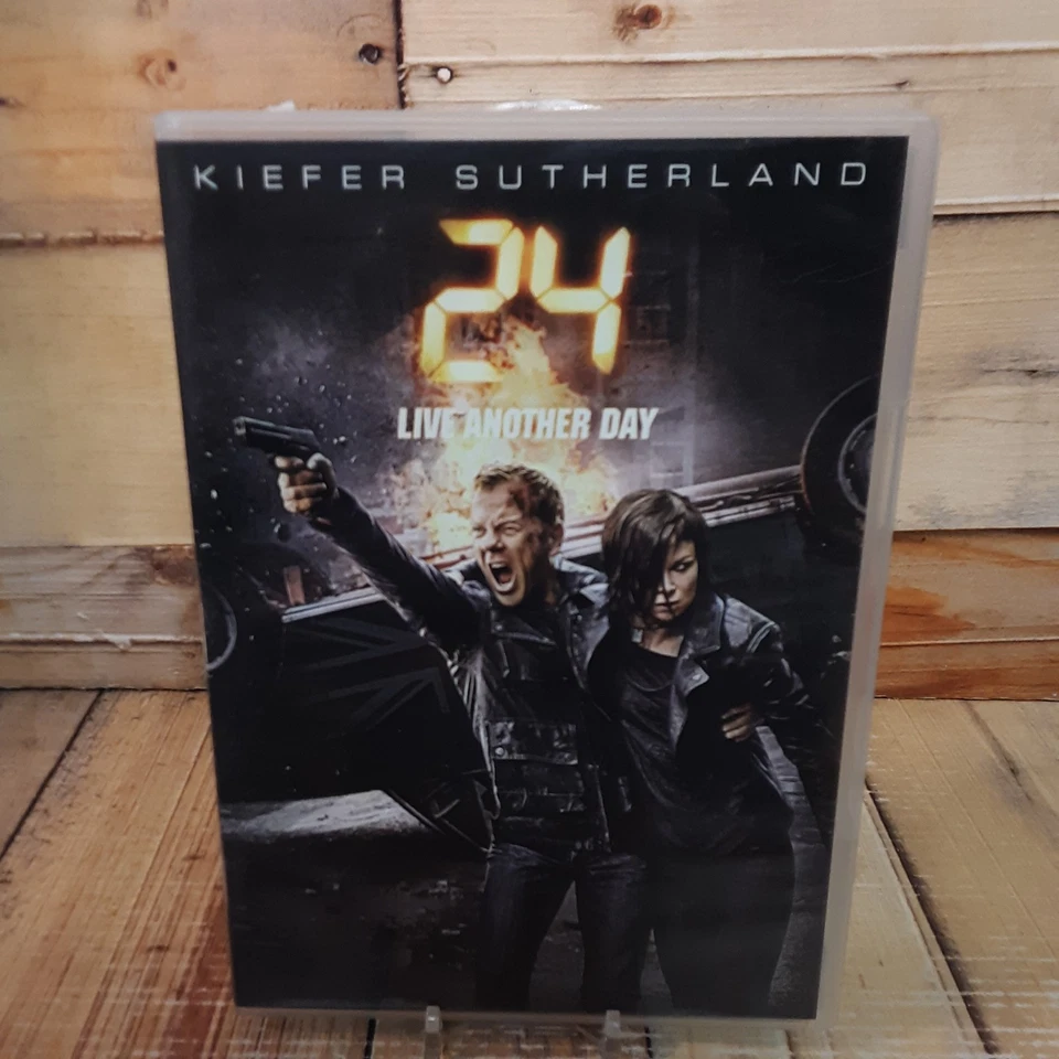 24 Live Another Day DVD Used Kiefer Sutherland Action Thriller TV   - Image 1 of 4