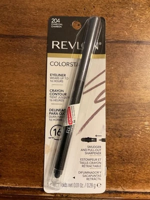 Revlon ColorStay Waterproof Eyeliner Pencil, Built-In Sharpener, 204 Charcoal - Image 1 of 2