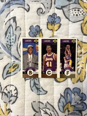 Juegos de equipo 1996-97 Upper Deck Collector's Choice - Los Angeles Lakers Gold... Foto 1 de 2