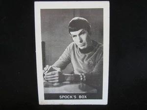 1967 Leaf Star Trek Trading Card # SPOCKS BOX - Bild 1 von 2
