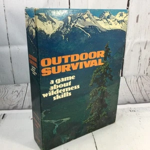 Vintage Outdoor Survial Game Vintage 1972 wildness book Case  Avalon Hill  - Picture 1 of 7
