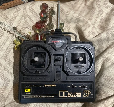 Sanwa Dash SP RC Transmitter - Unverified Operation - Not Tested No Corrosion - image 1 of 4