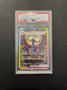 2025 Pokemon SV Prismatic PRE EN Umbreon ex #161/131 PSA 8 - Picture 1 of 2