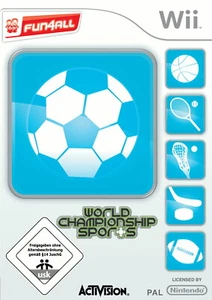 WORLD CHAPIONSHIP SPORTS WII NEU OVP /FUSSBALL BASKETBALL LACROSSE FOOTBALL # - Picture 1 of 1