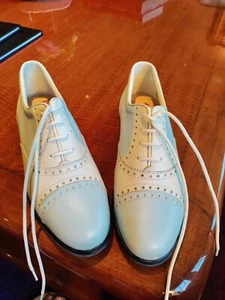 Walter echte Damen-Golfschuhe gebraucht Gr. 6,5 Wingtips - Bild 1 von 9