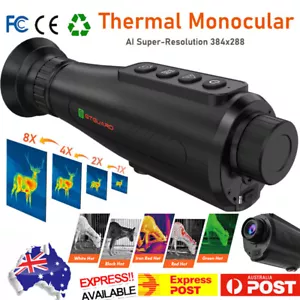 GTGUARD Ai 384x288 Thermal Monocular Handheld Night Vision Monocular 8xZoom 50Hz - Bild 1 von 22