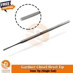 Perio Gardner Chisel 3mm Dental Bone Splitter Reshape Contouring Shaver - Picture 1 of 3