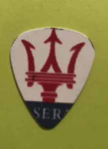 Maserati Collector's Guitar Pick - NEW- Free Shipping - Unique - Picture 1 of 1