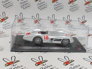 DIE CAST 1/24 " MERCEDES - BENZ W 196 R - JUAN MANUEL FANGIO - 1955 " AUTO DA... - Picture 1 of 2