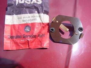 NOS LUCAS Fog Light Bulb Holder Jaguar XK140 MKX MGTD MGA Morgan + 4 MGTD MGA - Picture 1 of 6