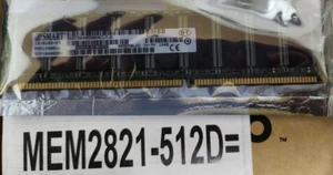 Cisco MEM2821-512D 15-9165-03 MEMORY RAM UPGRADE FOR Cisco 2800 Series 2821 NEW! - Picture 1 of 1
