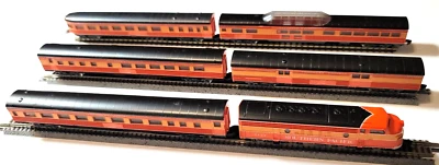 Z Marklin 8809 F7 Southern Pacific Daylight (Tested) 5-passenger car set #2 - Image 1 of 4