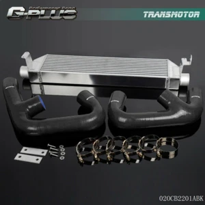 Fit For Volkswagen Golf R GTI MK7 Silicone Black Hose Twin Intercooler Upgrade - Picture 1 of 12