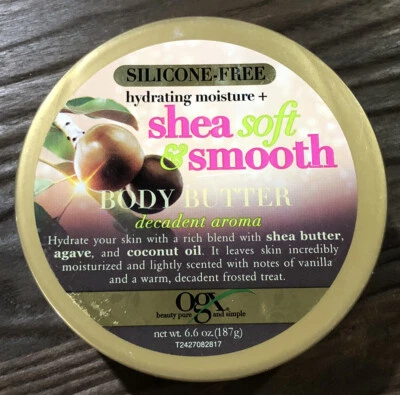 OGX Shea Soft & Smooth Body Butter Silicone Free Brand New - Image 1 of 2