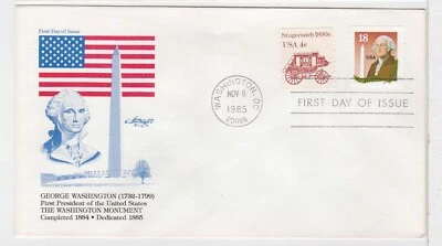 TurtlesTradingPost- Washington Monument 1985 #2149- FDC Artmaster Cachet - Image 1 of 2