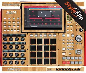 Recubrimiento Akai MPC-X | Madera #5 | Calcomanía protectora | StyleFlip Skins - Imagen 1 de 1