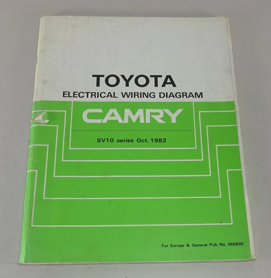 Manual De Taller Toyota Camry Diagrama De Cableado Eléctrico Stand 10/1982 - Imagen 1 de 1